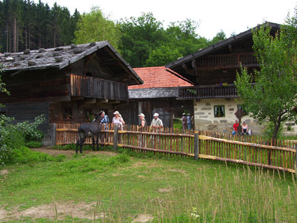 Freilichtmuseum in Finsterau im Bayerischen Wald 